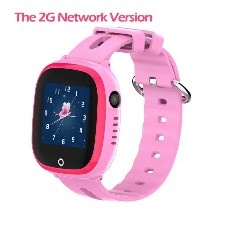2G Pink IP67 водонепроницаемый смарт 4G Удаленная камера gps Wi-Fi Дети Студенты Наручные часы SOS видео вызов монитор трекер местоположение часы - Цвет: 2G Pink