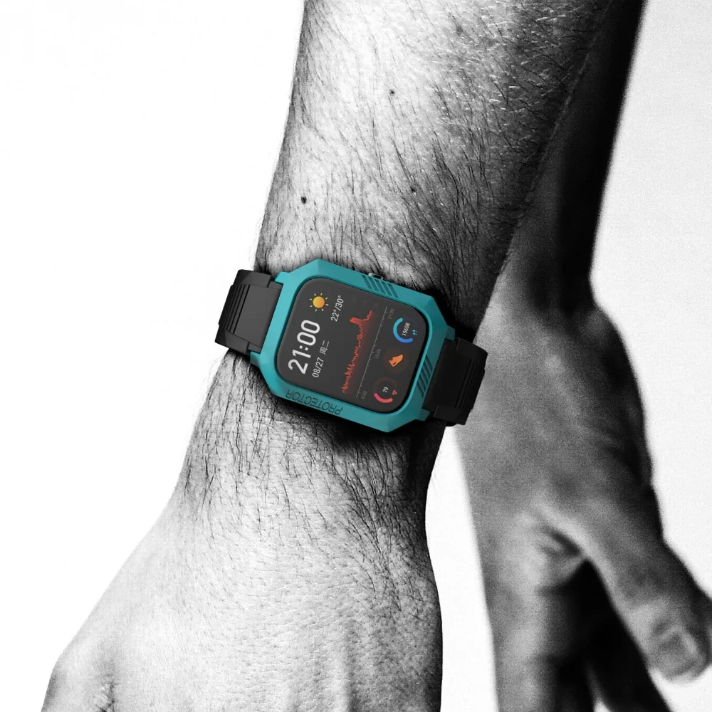 Чехол для Amazfit GTS чехол для huami аксессуары для умных часов Жесткая Броня SIKAI