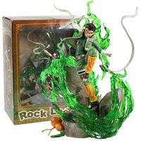 rock lee eight gates 17 painted pvc figure collectible model toy