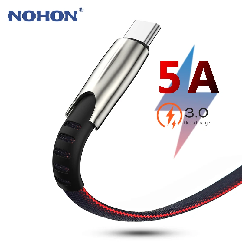 Зарядный кабель USB Type C 1/2/3 м для Samsung S10/S20/Huawei P30/Xiaomi Mi 9/Redmi Note 7/8/K30/5A|Кабели мобильных