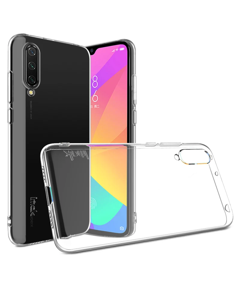 IMAK Для Xiaomi Mi 9 Lite CC9 чехол для Xiaomi Mi A3 CC9e чехол 1,3 мм утолщение Тип UX-5 противоударный мягкий ТПУ чехол