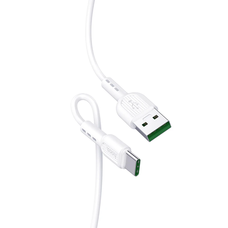 Кабель Hoco USB Type-C мобильный телефон 1 м 5 А для Samsung A51 A12 F62 Huawei P30 P40 | Мобильные