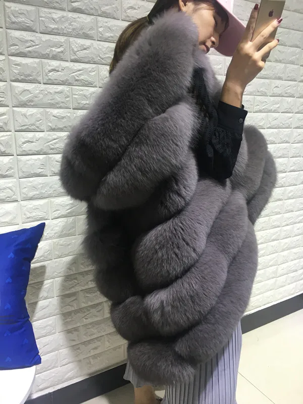 

Настоящий жилет для женщин, женский жилет с натуральным лисьим мехом и капюшоном из натуральной кожи, куртка размера плюс 5XL