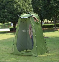 anti uv outdoor camping tent moving toilet bath shower privacy change room dressing beach polyester portable wc fishing tent