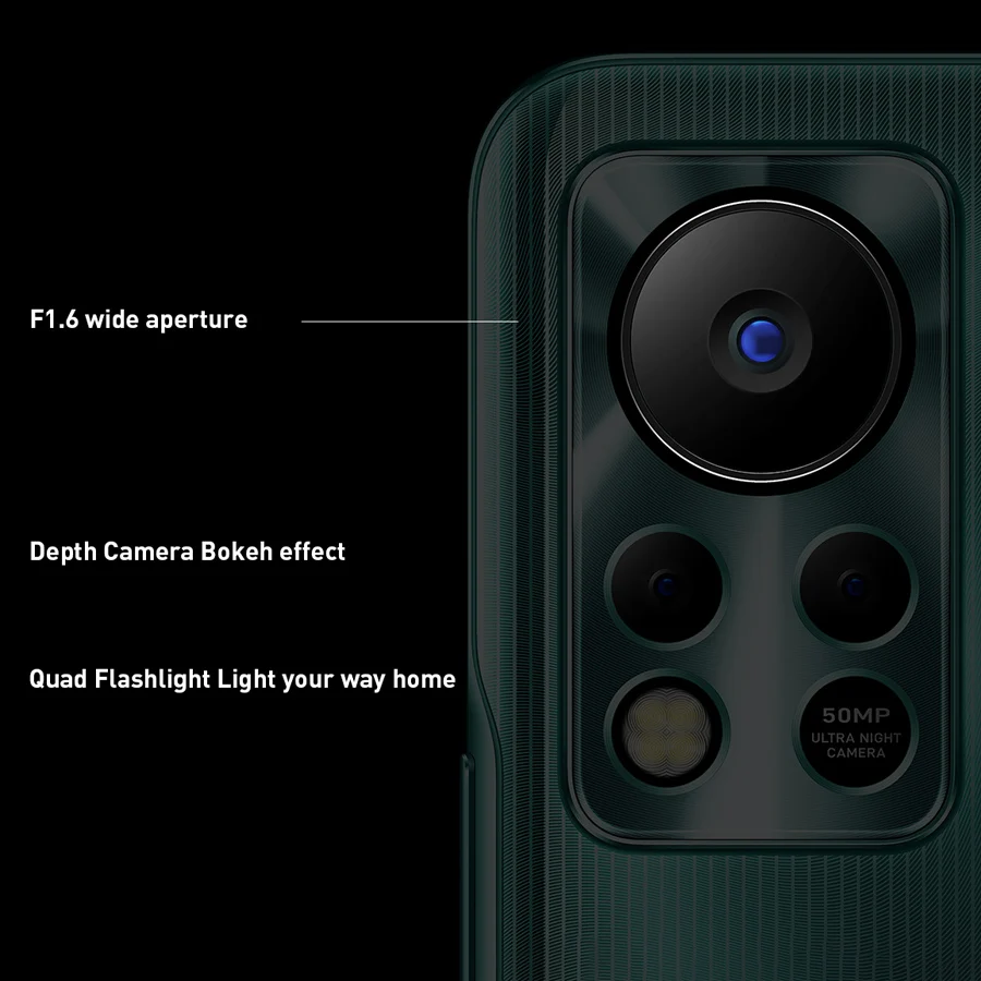 Смартфон глобальная версия Infinix hot 11S 4 Гб 64 6 78 дюйма FHD + аккумулятор 5000 мАч камера 50