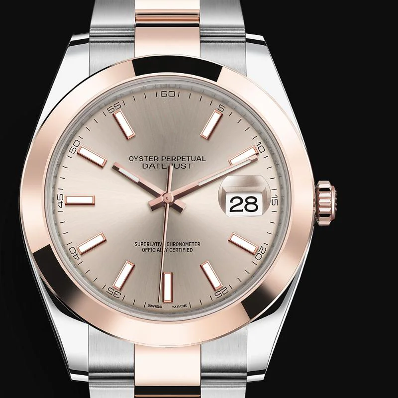 

Automatic Men's Mechanical Luxury Watch 41mm 2021 New 126300 Steel 1:1 Best Edition AAA Watches Stainless Steel Bracelet