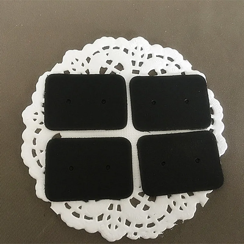 100PCS 3.5*2.5cm Multi Color Paper Cute Stud Earring HangTag Card Custom Logo Cost Extra Jewelry Display Packing | Украшения и