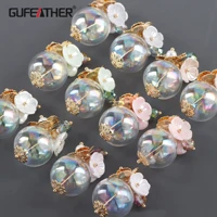 gufeather m1045jewelry accessoriespass reachnickel free18k gold platedcopperdiy earringsjewelry making findings6pcslot