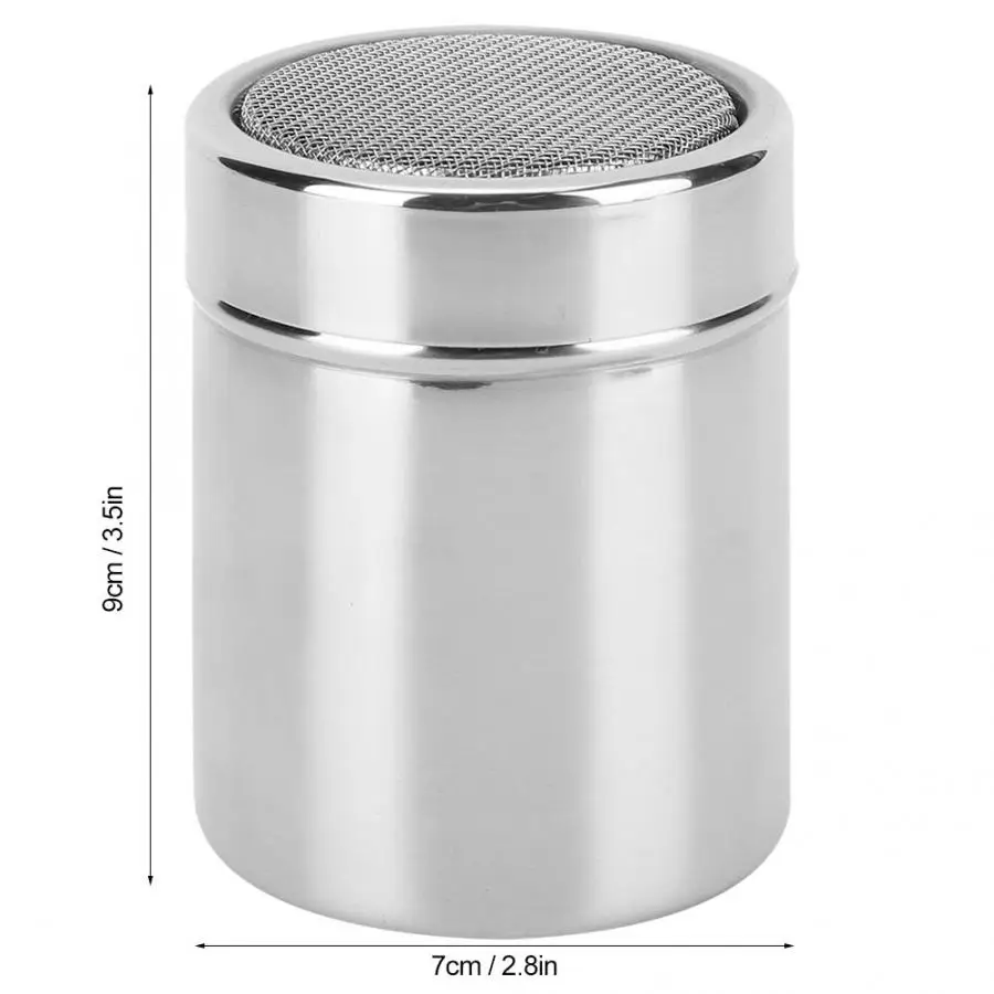 Ситечко для кофе с фильтром многоразовый шейкер из нержавеющей стали