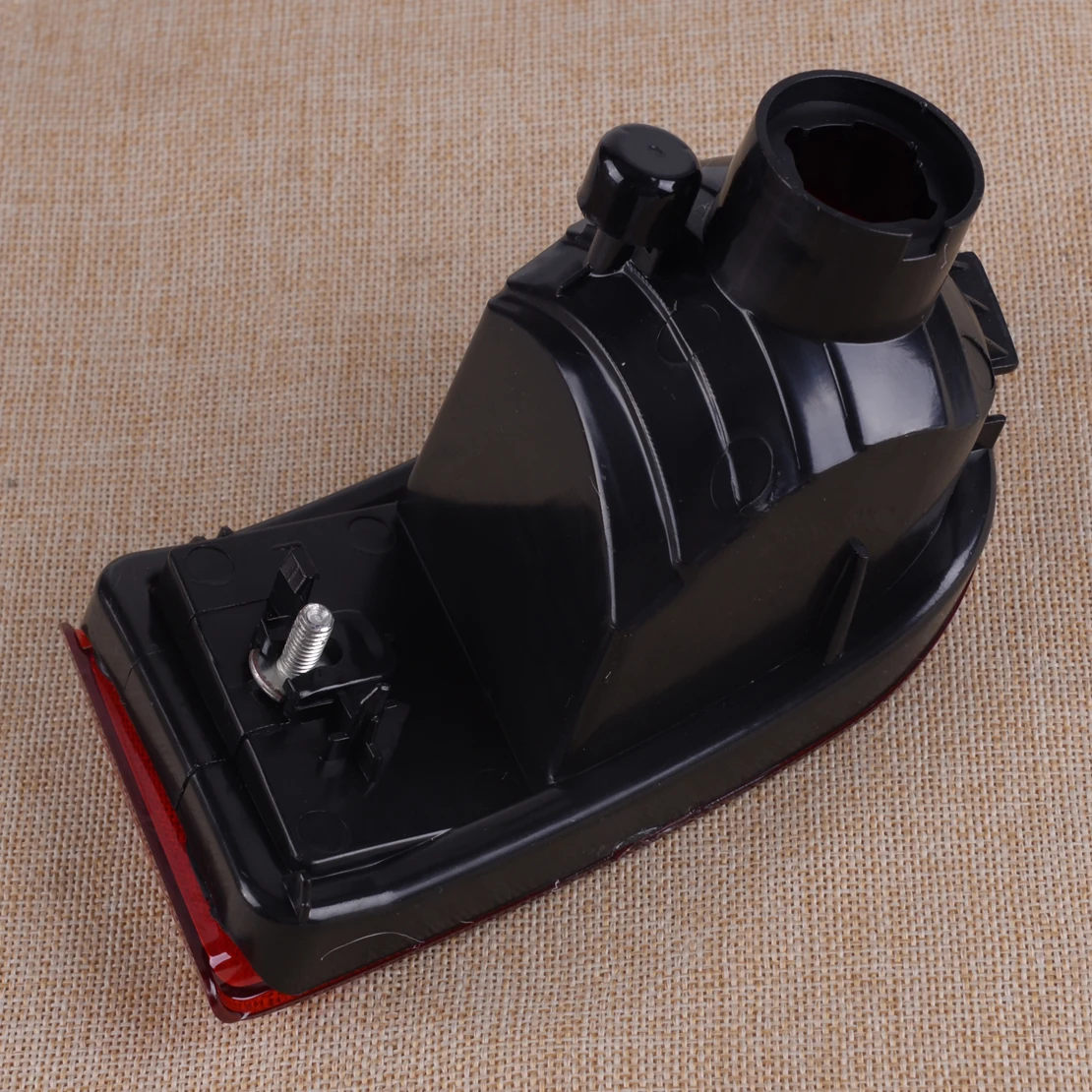 

CITALL 1Pair Red Rear Bumper Fog Lamp Light Housing Fit for Toyota Land Cruiser Prado J120 2002-2009 8159160130 8158160100