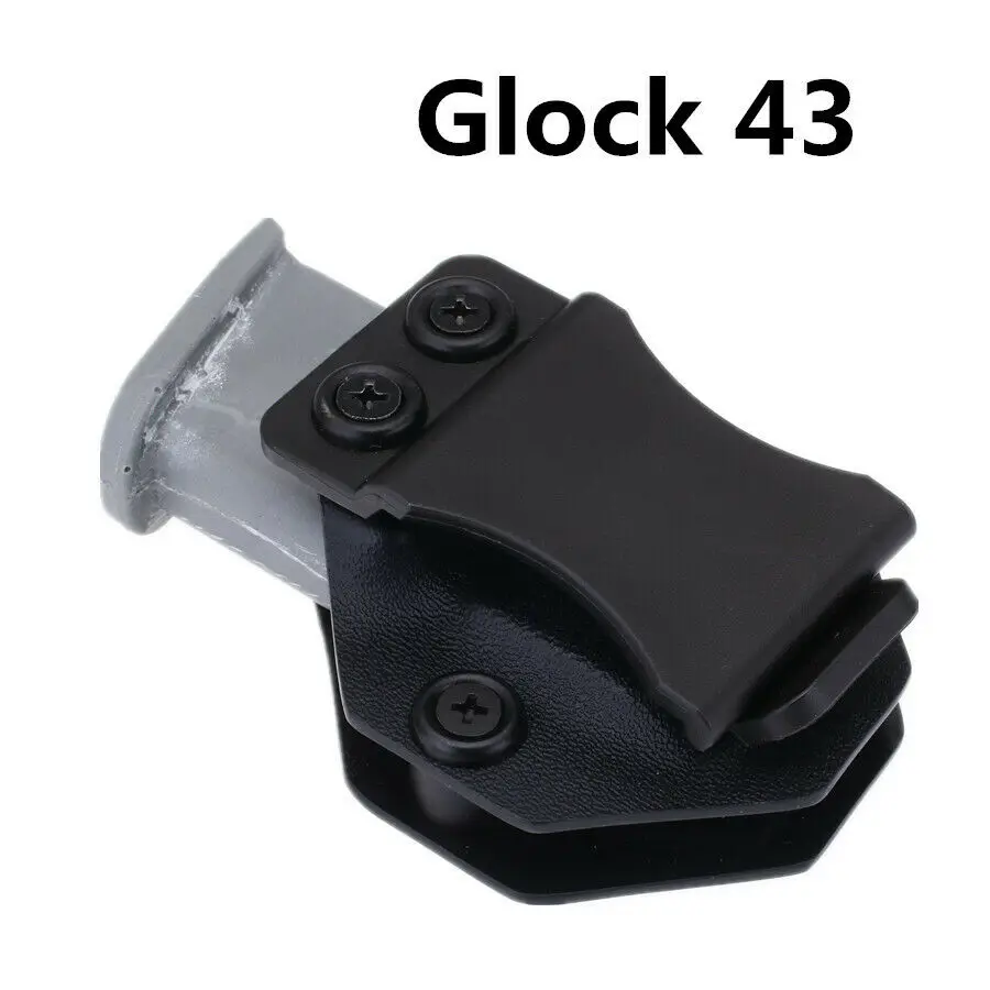 Журнал Iwb Kydex кобура магнитный переносчик держатель для Glock 17 19 22 23 26 27 31 32 43 внутри