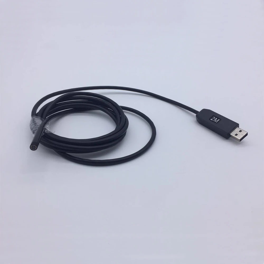 Водонепроницаемая мини-камера USB Бороскоп с высоким разрешением 2 МП 9 мм трубка