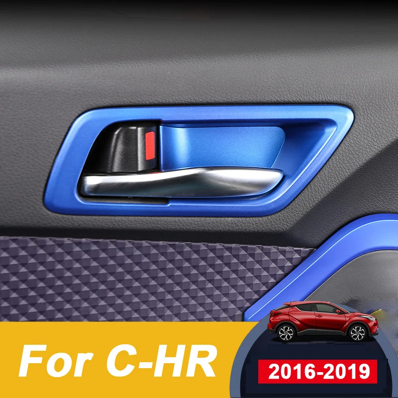 Чехол для внутренней дверной ручки Toyota C HR CHR 2016 2017 2018 2019 ABS|Лепнина интерьера| |