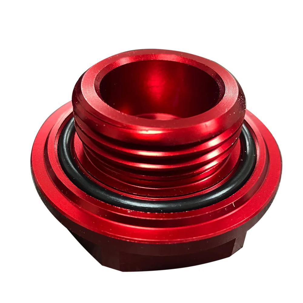 Алюминиевая крышка масляного бака гоночного двигателя функциональный дизайн