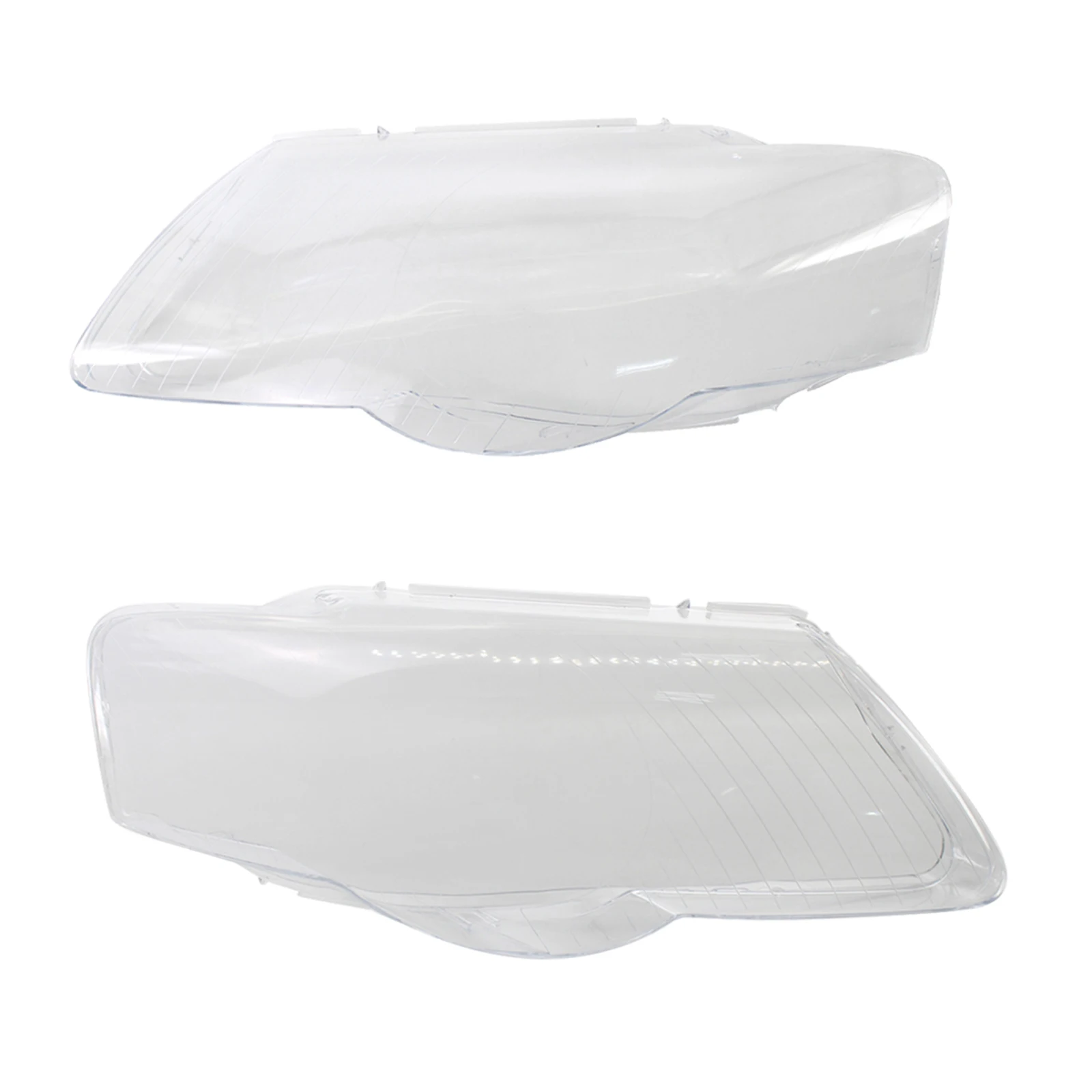

Left & Right Side Headlight Clear Lens Cover Replacement Lampshade Shell Compatible for VW B6 2006-2011
