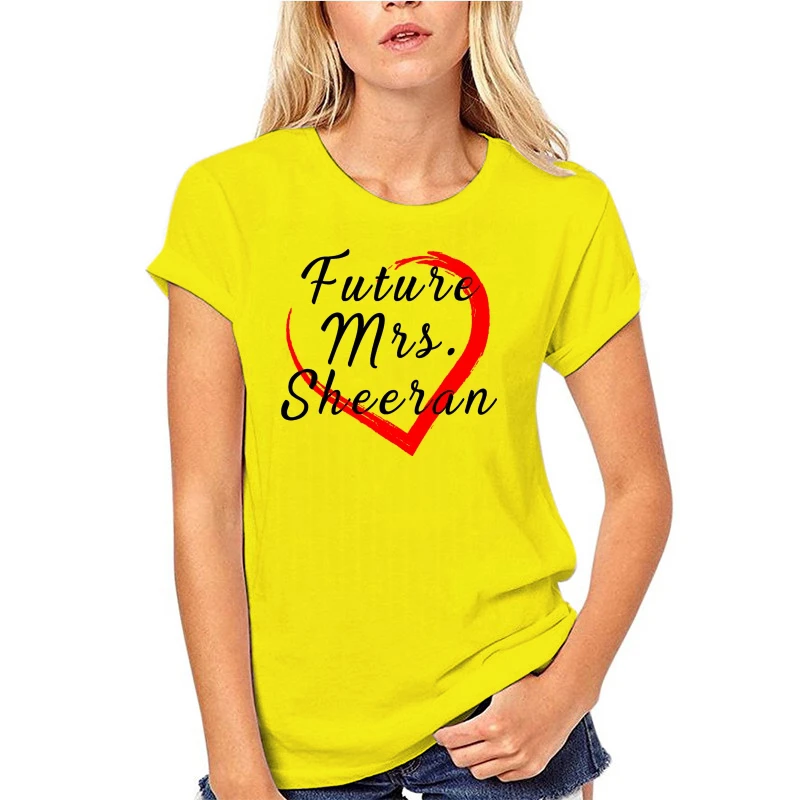 

Future Mrs. Sheeran Heart Version Tshirts