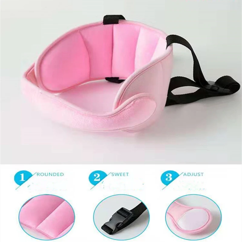 Детская подушка на шею Защитная повязка для головы дюйма автомобильный ремень