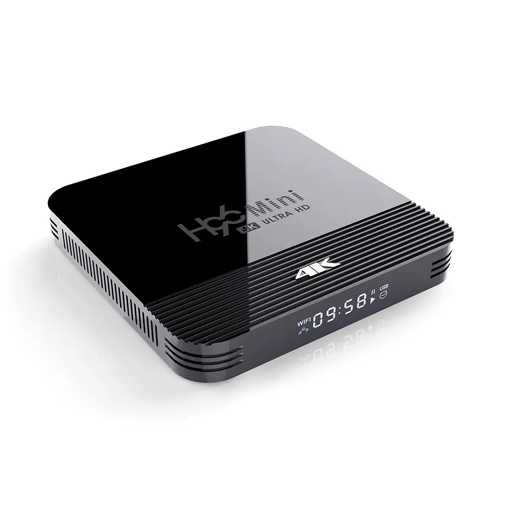H8 Цифровой 3D смарт RK3228 Четырехъядерный 4K телеприставка 5G 2,4G медиаплеер приемник wifi двухдиапазонный ТВ приставка для Android 9,0