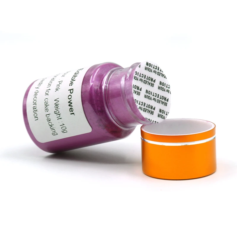 Пищевой порошок розового цвета для шоколада торта хлеба выпечки обжарки