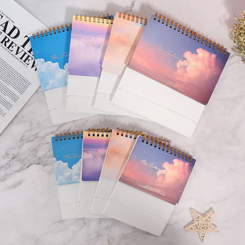 2021 облако Мечта небо календарь катушка расписание креативный настольный стол