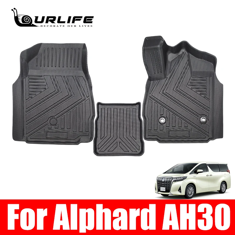 Для Toyota Alphard/Vellfire 30 RHD 2015 2016 2017 2018 2019 2020 AH30 автомобиля TPE (термопластичный эластомер)