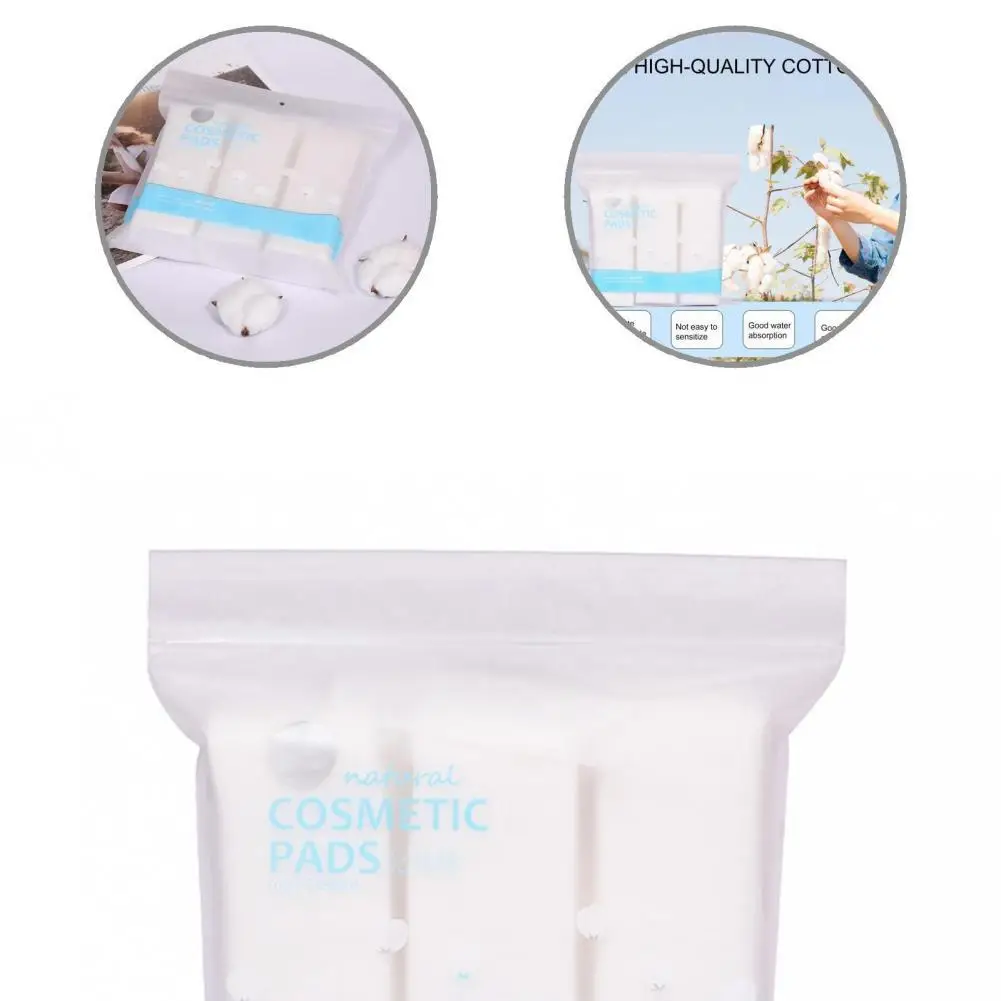 

No Additives 240Pcs/Set High Quality Makeup Remover Silk Thin Cozy Soft Pad Face Care Cosmetic Cotton Soft for Travel