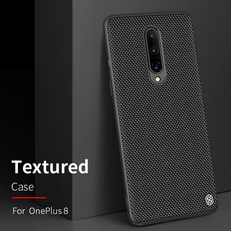 Oneplus 7T Pro Чехол oneplus 8 Nord NILLKIN текстурированная нейлоновая задняя крышка для 7