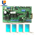 Панель управления распашной LPSECURITY 12 В постоянного тока с 4 пультами дистанционного управления для линейного двухповоротного электродвигателя двери постоянного тока