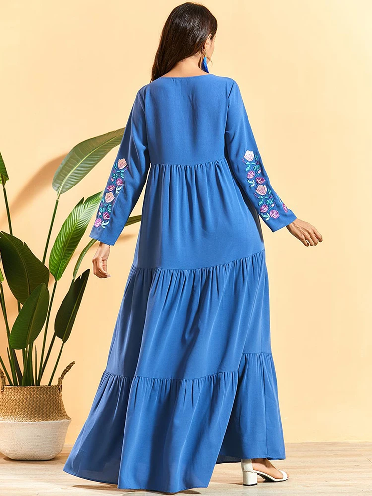 Eid mubarak 2020 Abaya кафтан мусульманская лампа Турция Дубай одежда женская