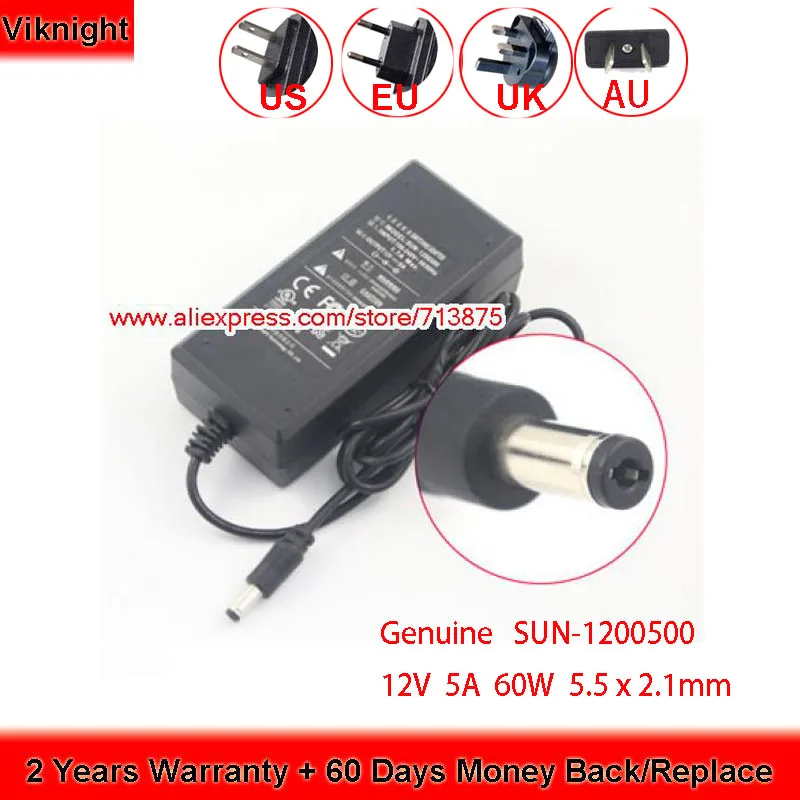 

Genuine SUN-1200500 AC Adapter 12V 5A LHV221600 for MSI Monitor OPTIX MAG27CQ MAG271R MONITOR ED322Q AG32C AG32CQ Laptop Charger