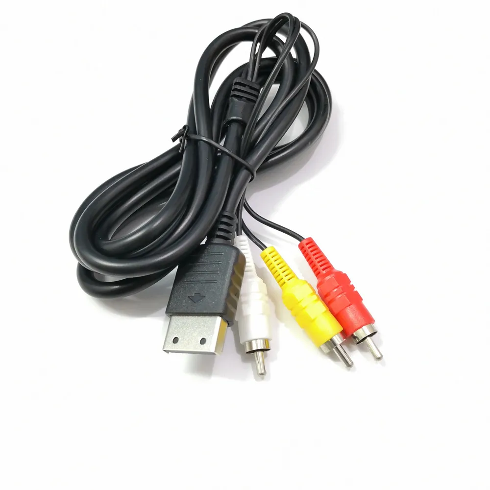 200pcs for SEGA DreamCast AC Cable for DC 128 Audio Video TV cord