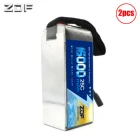 Литий-полимерный аккумулятор ZDF 2 шт. 6S 22,2 в 16000 мАч 25C 50C 6S1P 22,2 в с разъемом AS150 XT150 для радиоуправляемого гоночного дрона UAV