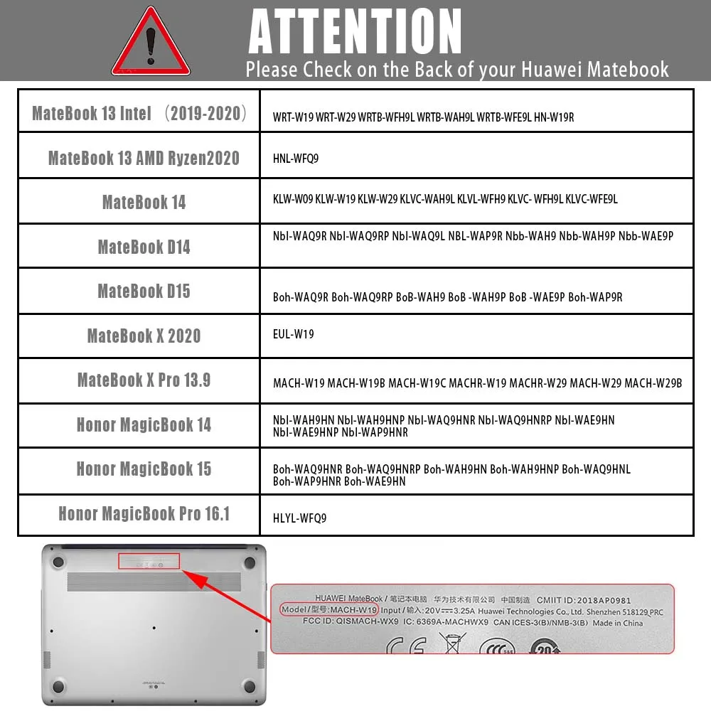 laptop case for huawei matebook d14d151314matebook x pro 13 9honor magicbook 1415 pvc plastic laptop hard shell case cover free global shipping