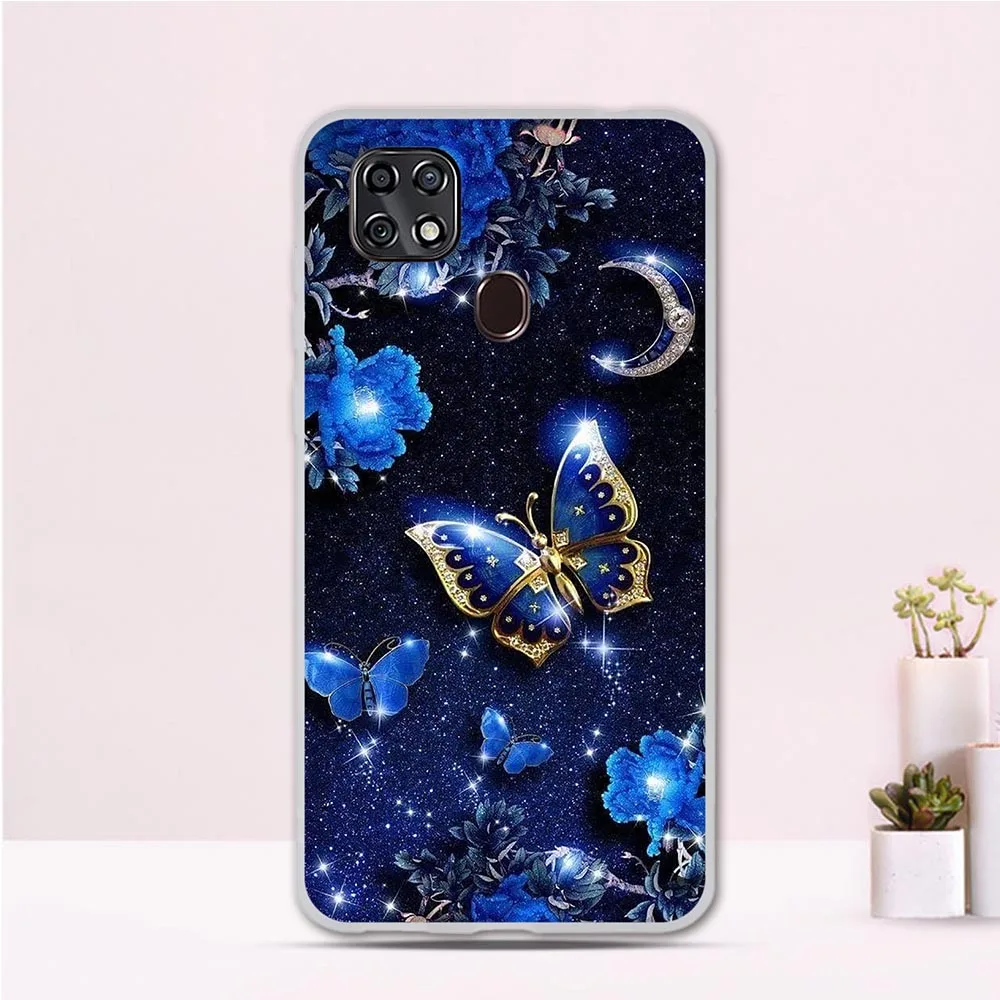 6 49 ''для Zte Blade 20 Smart V1050 Силиконовый Модный милый мягкий защитный чехол из ТПУ с