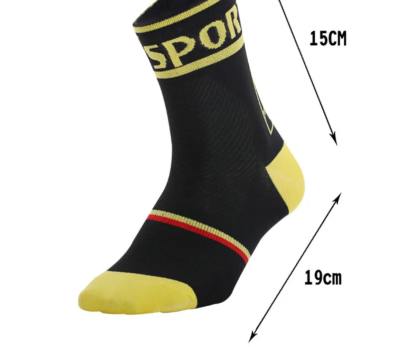 Спортивные носки для гонок пеших прогулок MTB шоссейные велосипедные дышащие