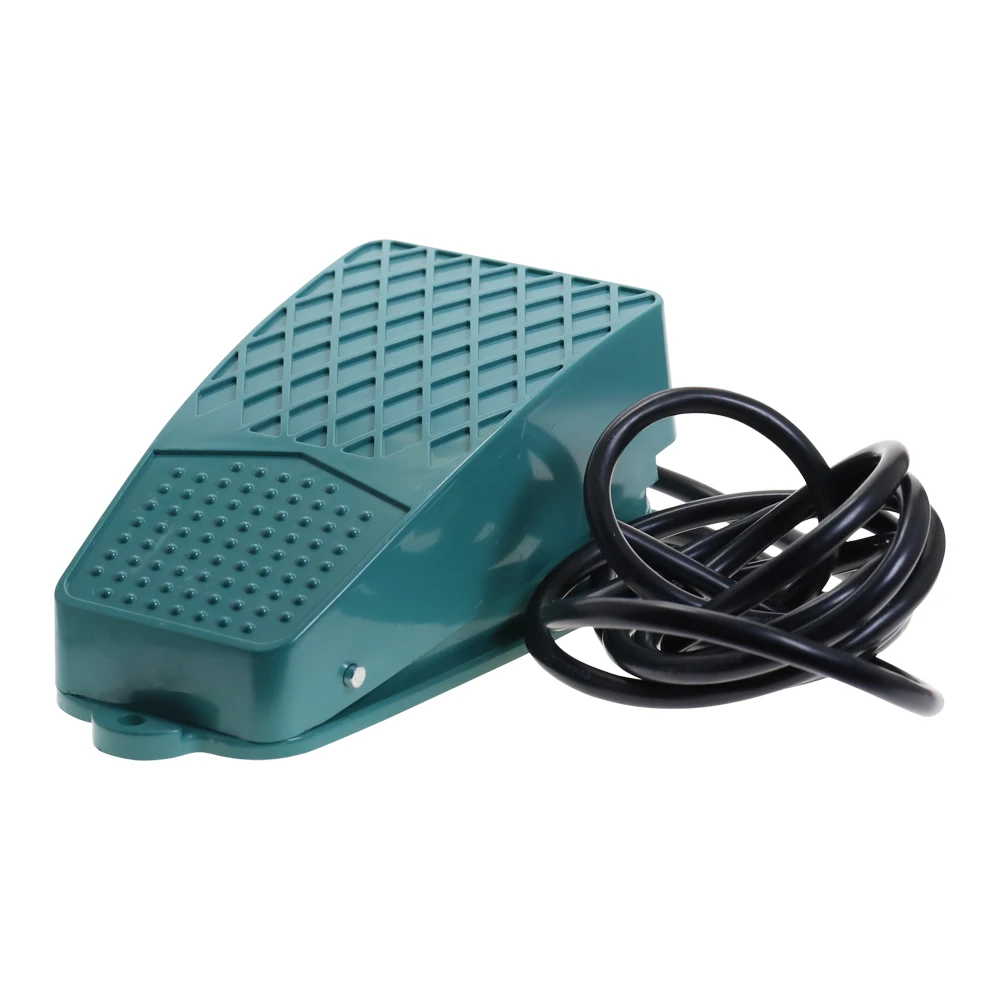 AC 250V 10A SPDT NO NC Нескользящая металлическая моментальная педаль переключения