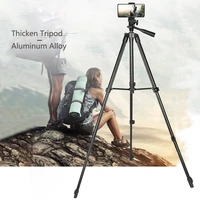 aluminum thicken tripod for mobile phone gopro holder camera accessories for short video selfie stick photography stand ne076