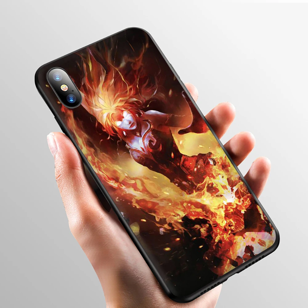 Мягкий силиконовый чехол для телефона dota 2 с логотипом iphone 5 5S SE 2020 6 6S 7 8 plus X XR XS 11 12