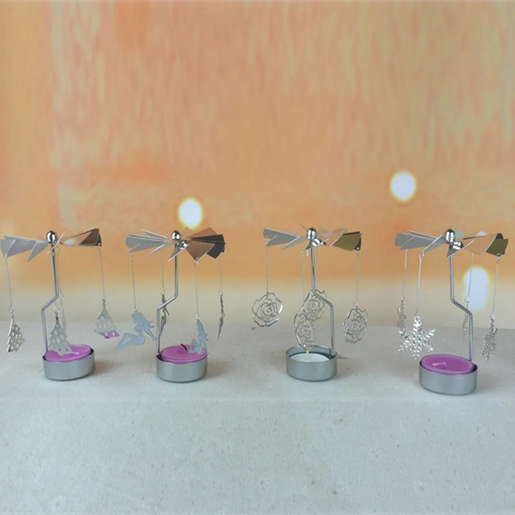 Вращающаяся вращающаяся металлическая карусельная для чая 1 шт. | Дом и сад