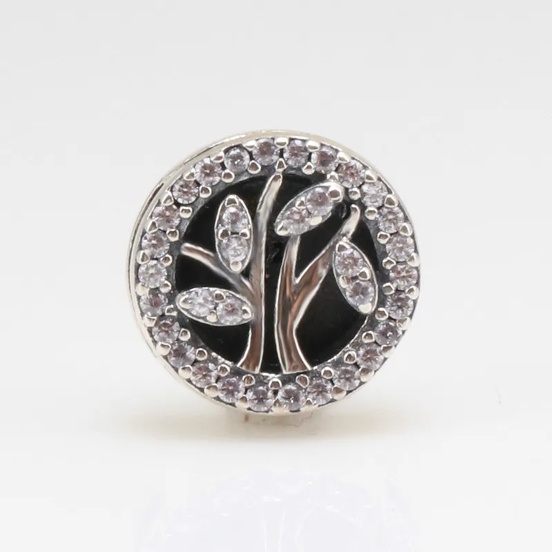 

New S925 Sterling Silver Life Tree Buckle Charm