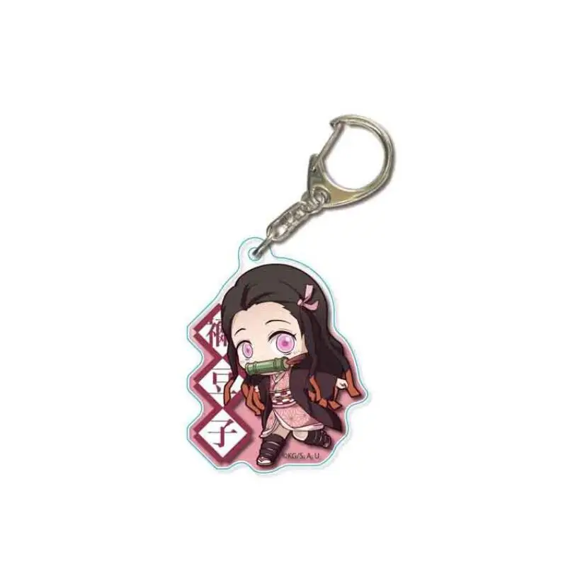 Брелок для ключей аниме рассекающий демонов киметасу камадо танджиро незуко