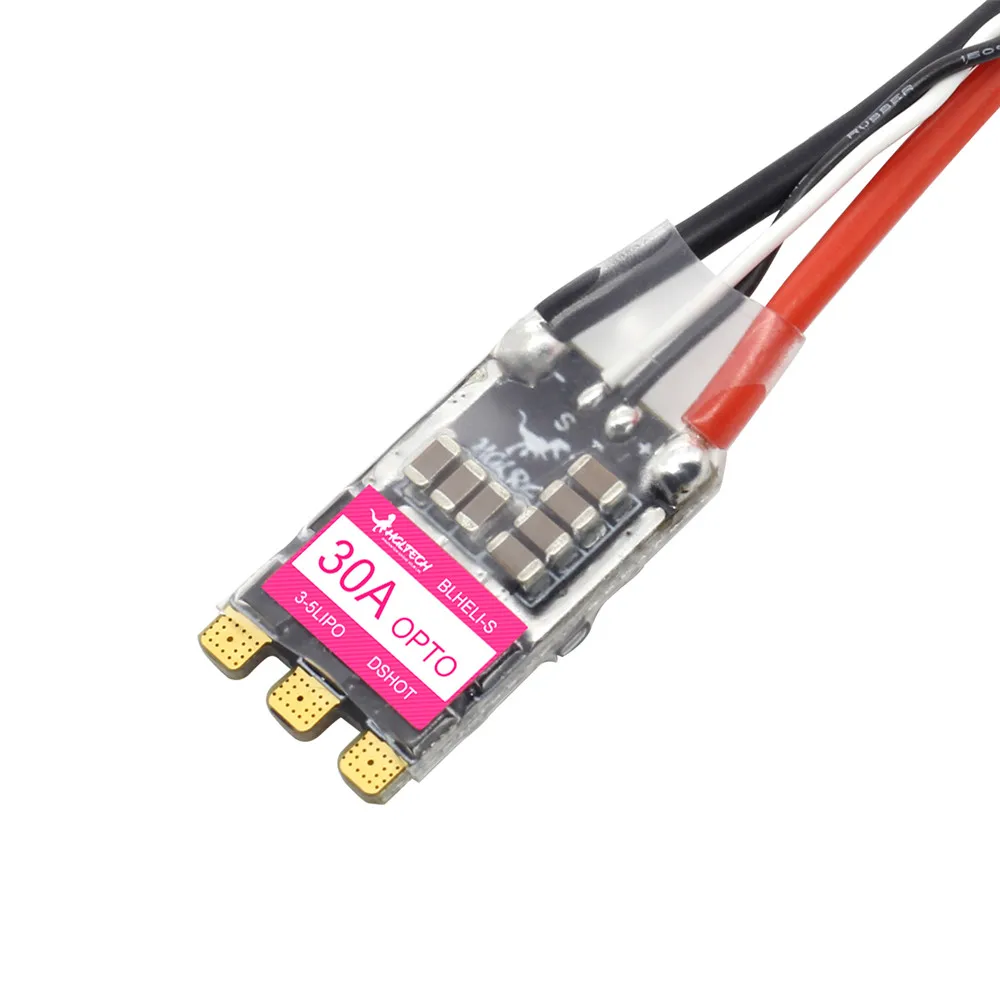 Piezas de repuesto para Dron de carreras, 26x14,5mm HGLRC 30A 30AMP 3-5S blheli 16,5 BB2 DSHOT600 sin escobillas ESC para RC FPV Freestyle, DIY-0