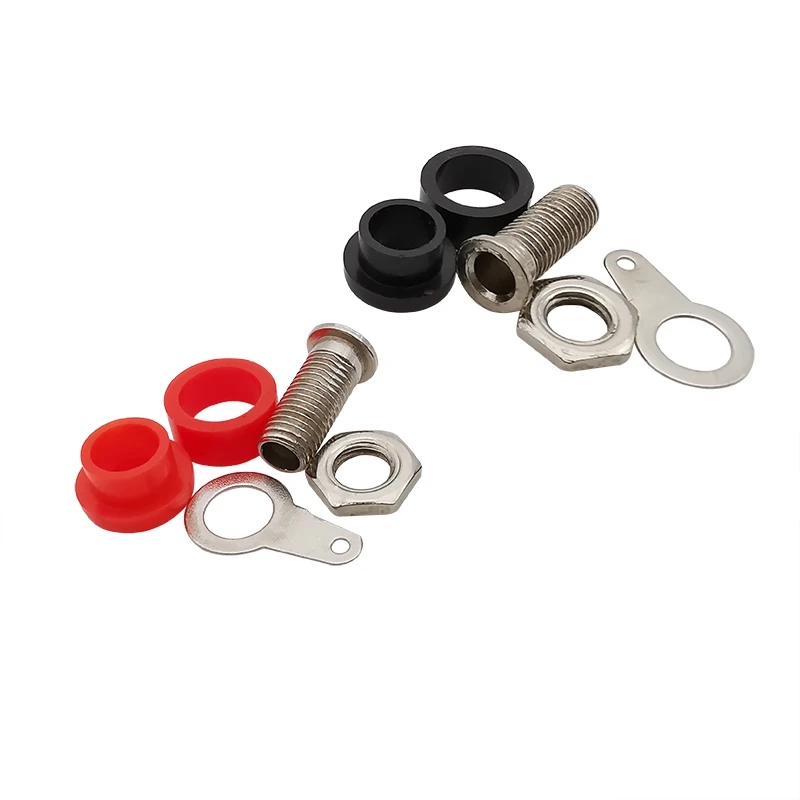 2/5/10 пар 4 мм банановый штекер к женскому штекеру гнездо соединителя привязка пост