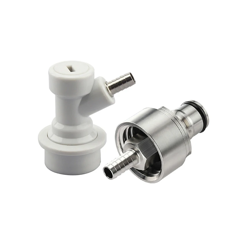 Колпачок для карбонации пивоварения с 5/16 &quotзазубренным шариком набор