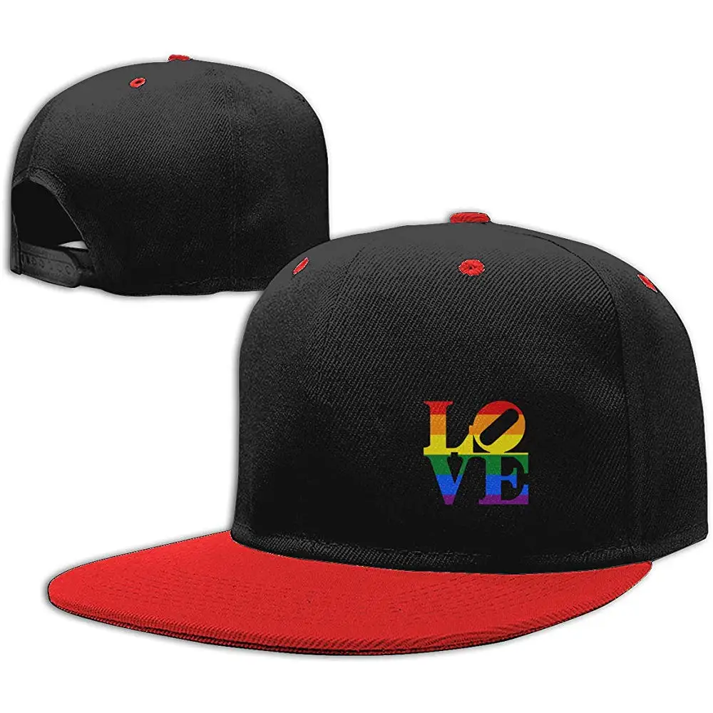 LGBT Love унисекс контрастная цветная хип хоп бейсболка|Мужские бейсболки| |