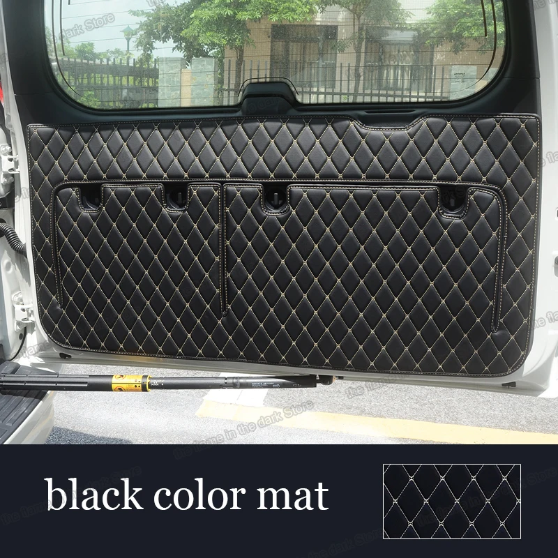 

Кожаный задний коврик для автомобильной двери для toyota land cruiser prado 2010 2012 2013 2015 2018 2020 150 аксессуары 2017 2019 2016 багажник