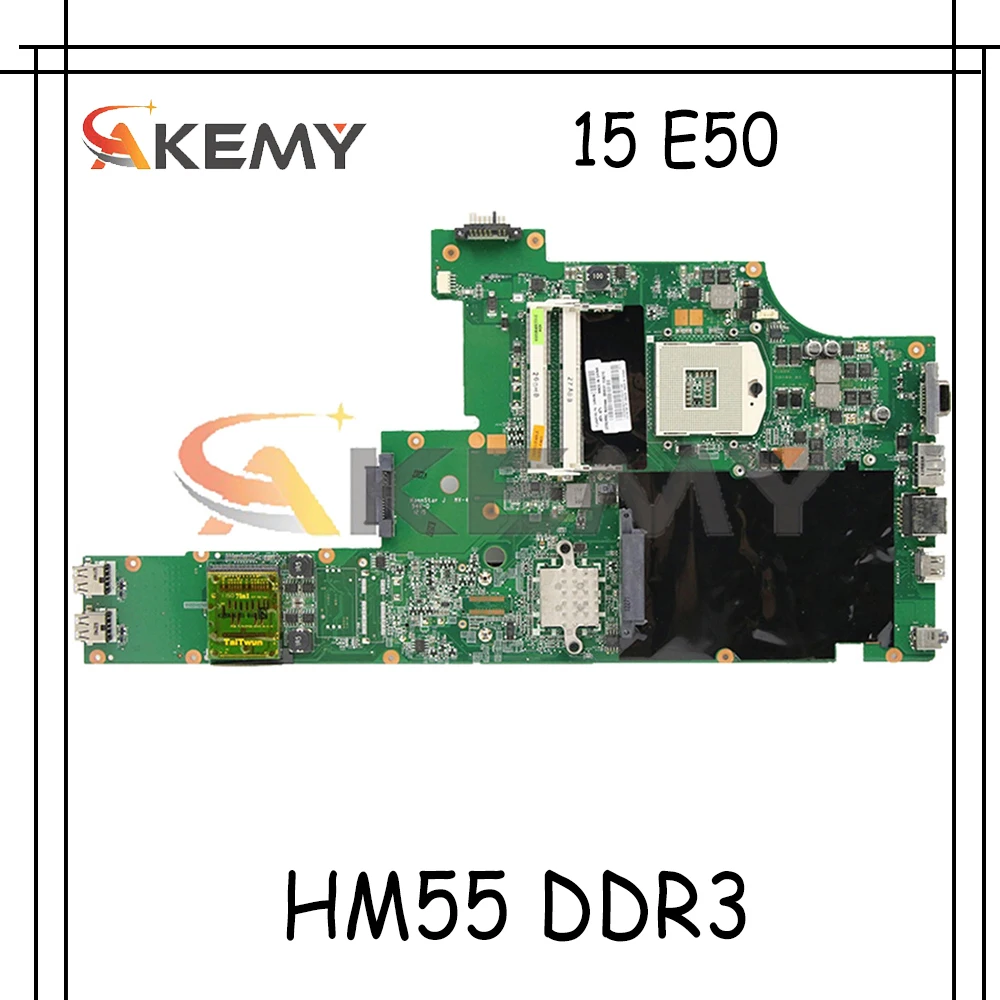 Материнская плата для ноутбука IBM Lenovo Thinkpad Edge 15 E50 DAGC6AMB8H0 FRU 04W4459 HM55 DDR3 Бесплатный