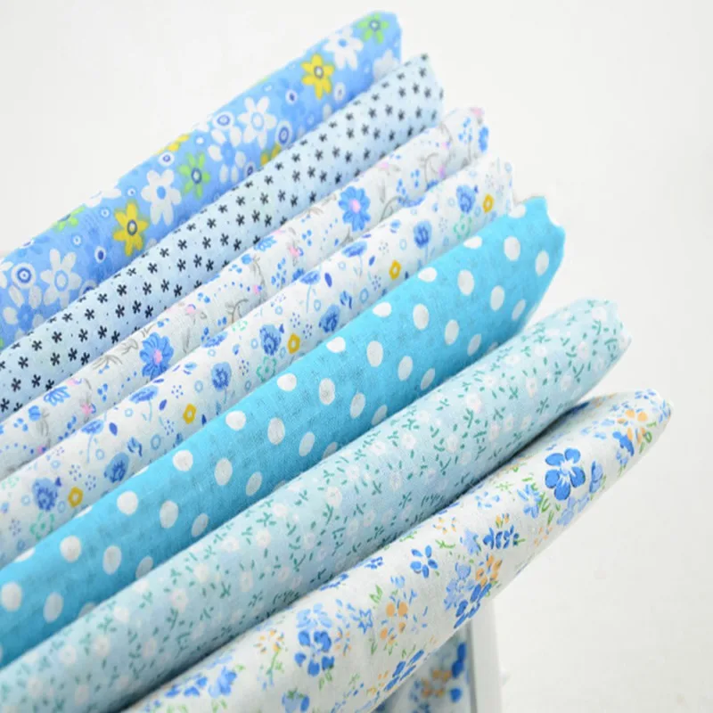 Хлопчатобумажная ткань для скрапбукинга 7 шт./лот 50 см * см|patchwork quilt fabric|quilting