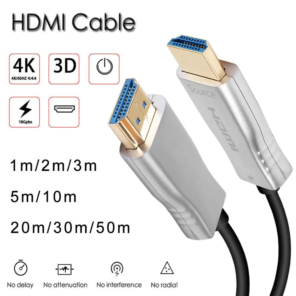 3D 4K HDMI совместимый кабель V2.0 Шнур для PS4 Apple TV HD разделитель Переключатель