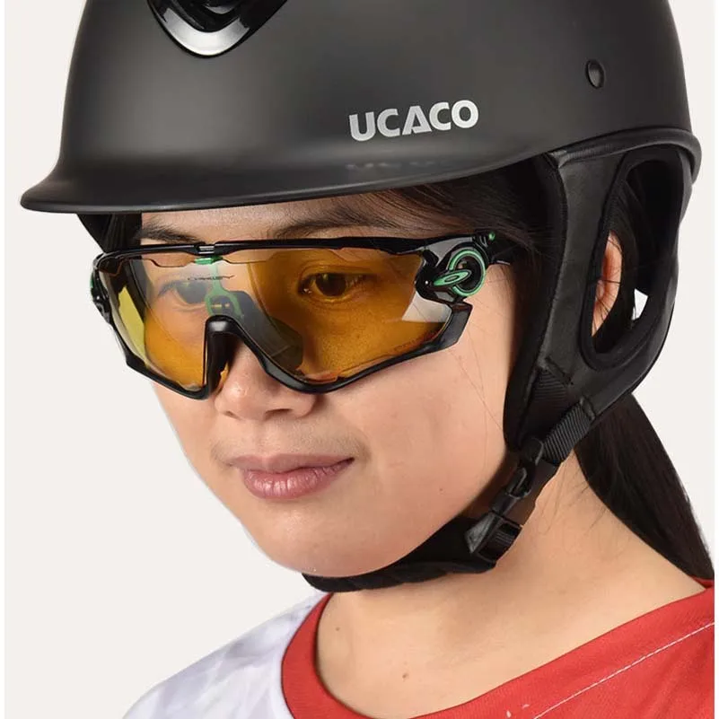 

Horse Motorcycle Cycling Riding ABS Helmet Protective Breathable Kids Adults Adjustable Size High Quality Headpiece